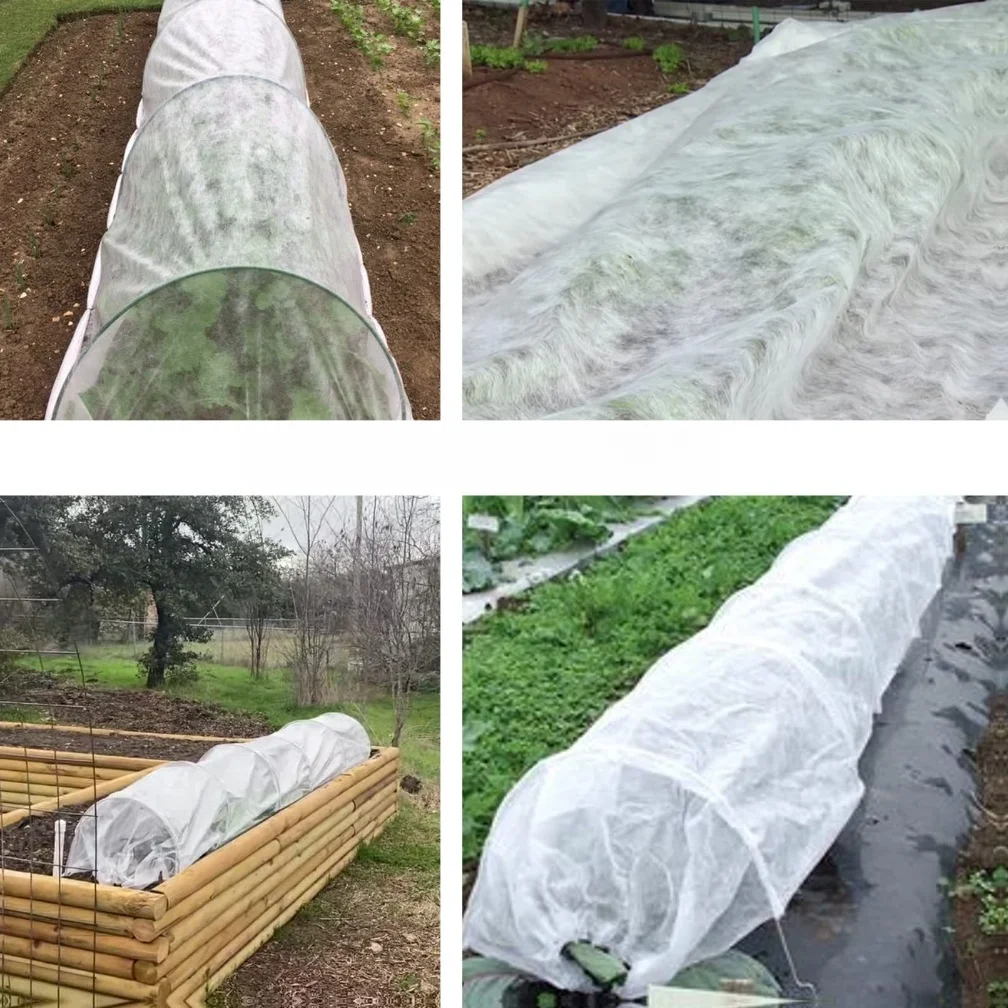 Cold Proof Non Woven Fabric for Plant Winter Protection Tear Resistant and Breathable Cover for Gardens and Balconies thumbnail 2