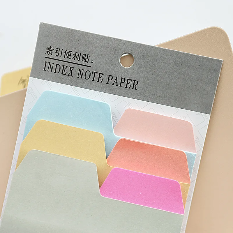 Color Index Sticky Notes Index Mark Stickers for Notebooks Planners Binders School Office Supplies thumbnail 4