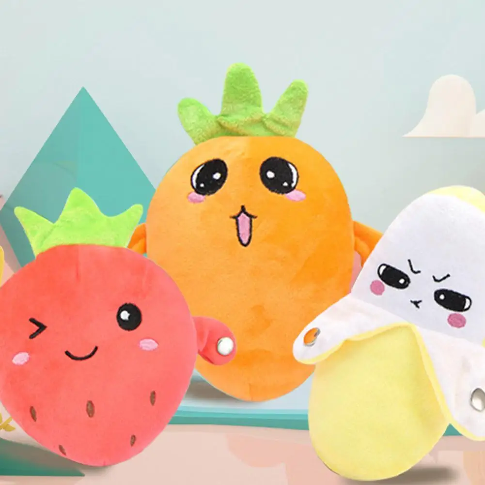 Creative Peculiar Music Rhythm Parent-child Interactive Plush Doll Banana Fruit Induction Toy Cultivate Music Perception Ability thumbnail 4