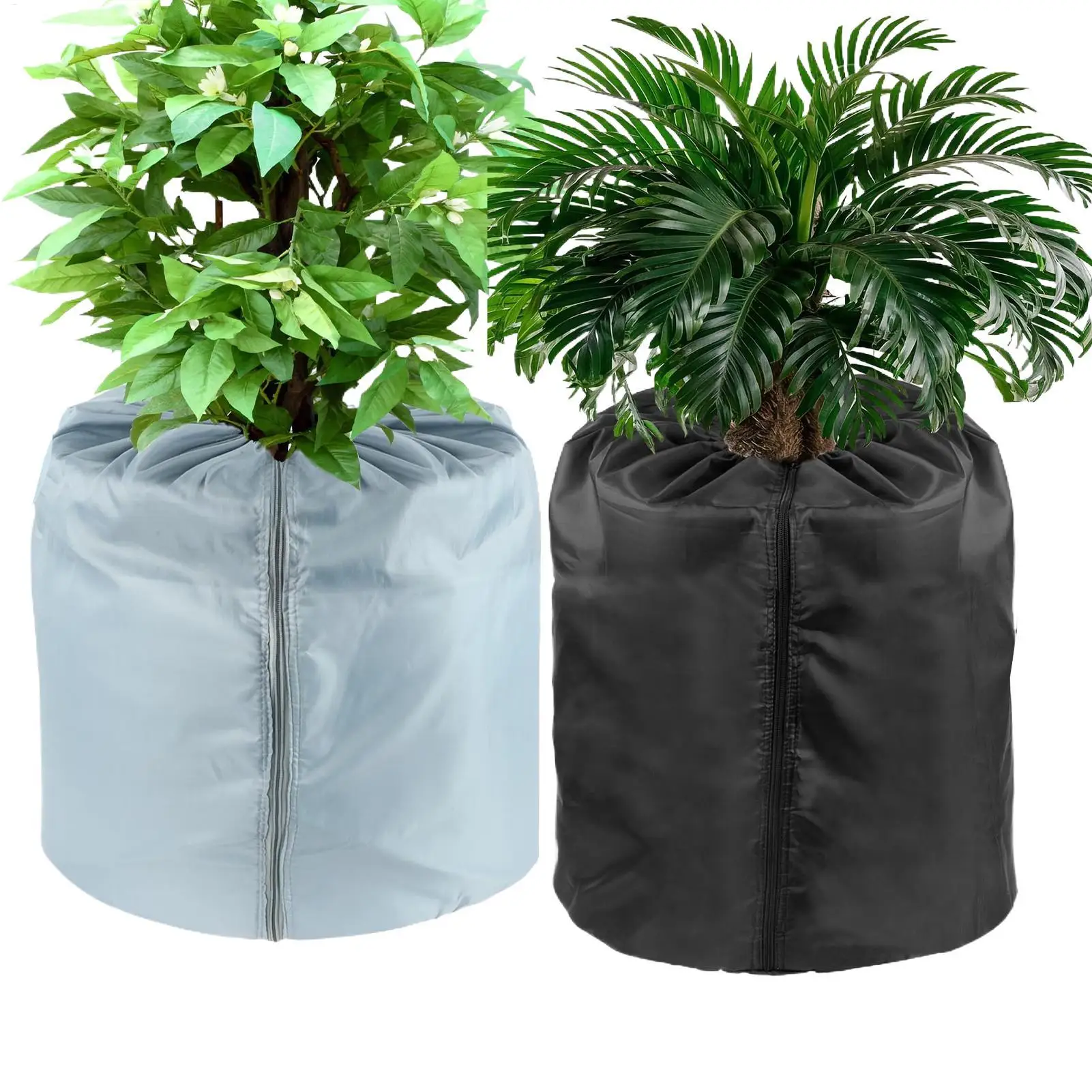 Plant Winter Cover Protection Garden Plant Frost Cover Insulated Protector With Zipper Drawstring For Garden Greenhouse Raised thumbnail 5
