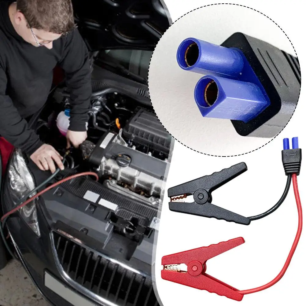 Car Jump Starter Cable with Clamps Booster Cable EC5 Plug Connector Prevent Reverse Charge Module for Auto Battery Jump Start thumbnail 4