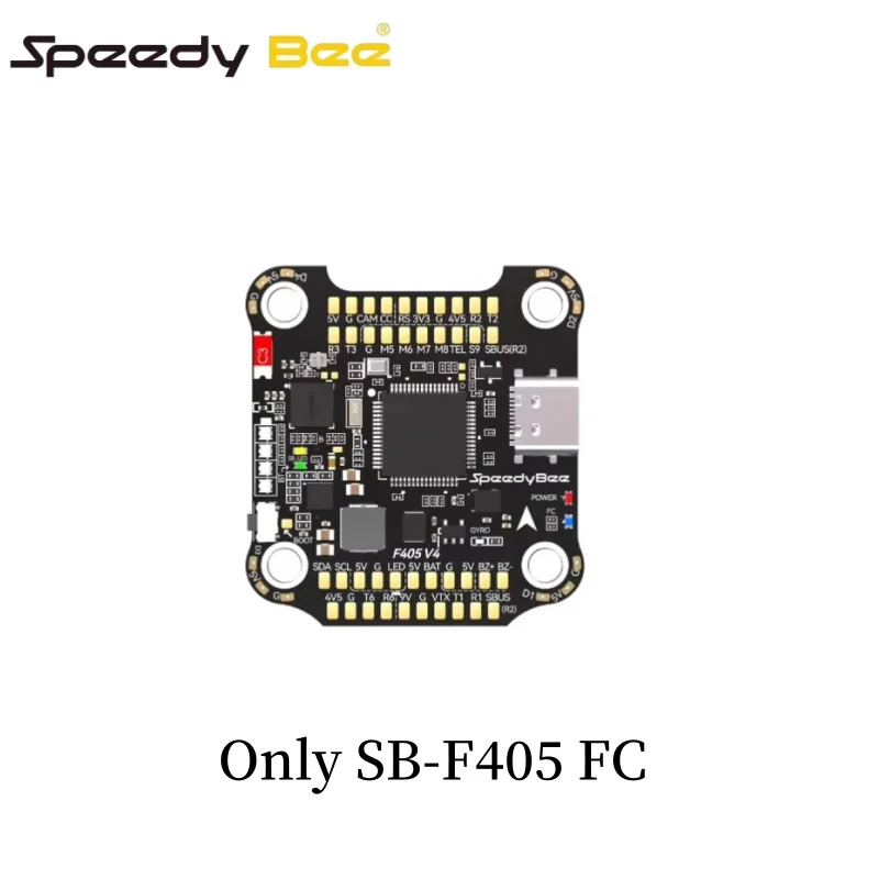 1pcs/lot NEW Speedybee F405 V4 BLS 55A BMI270 F405 V5 OX30 30x30 FC&ESC Stack 4IN1 ESC Drone Toy Accessories Flight Controller thumbnail 6