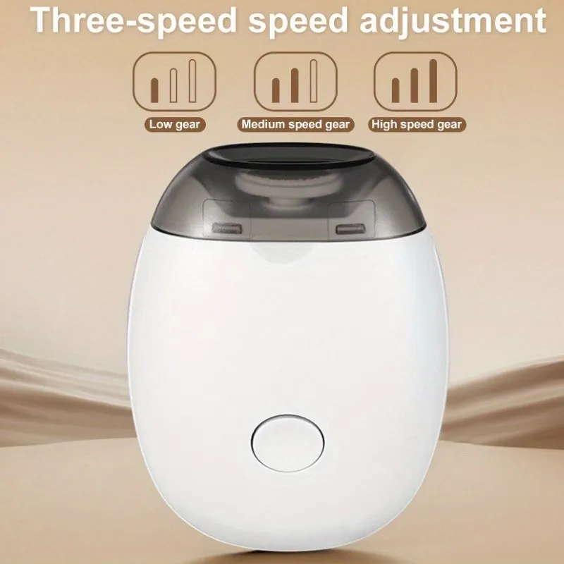Electric Nail Trimmer Rechargeable Pain-Free Technology Automatic Fingernail & Toenail Clipper with LED Light Grinding Head Port thumbnail 4