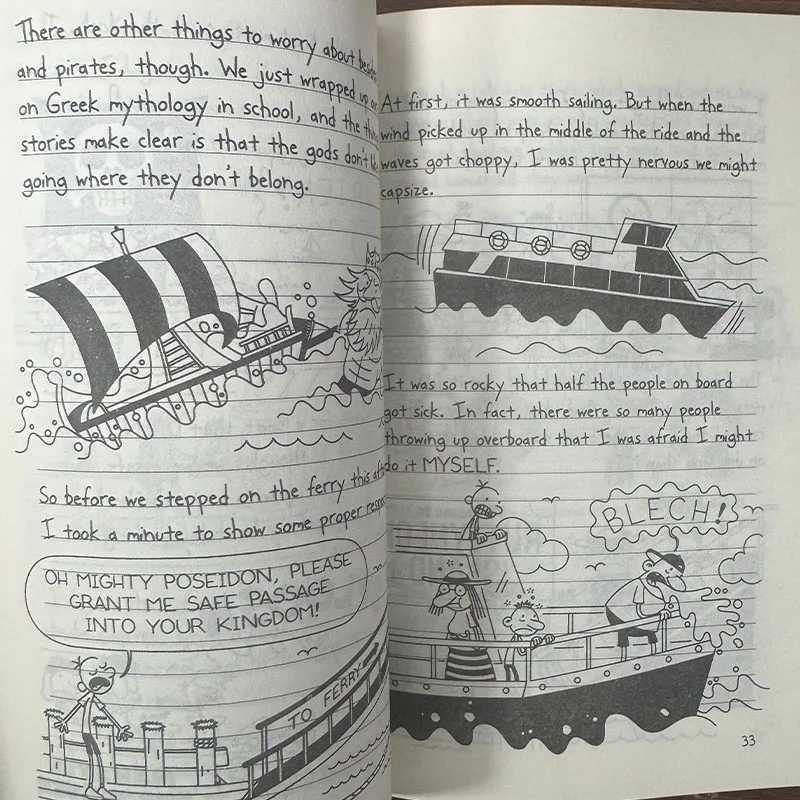 Diary Of Wimpy Kid English 1 Volume 19  Book Children Fiction Books Manga Novel Books In English Manga Book thumbnail 6