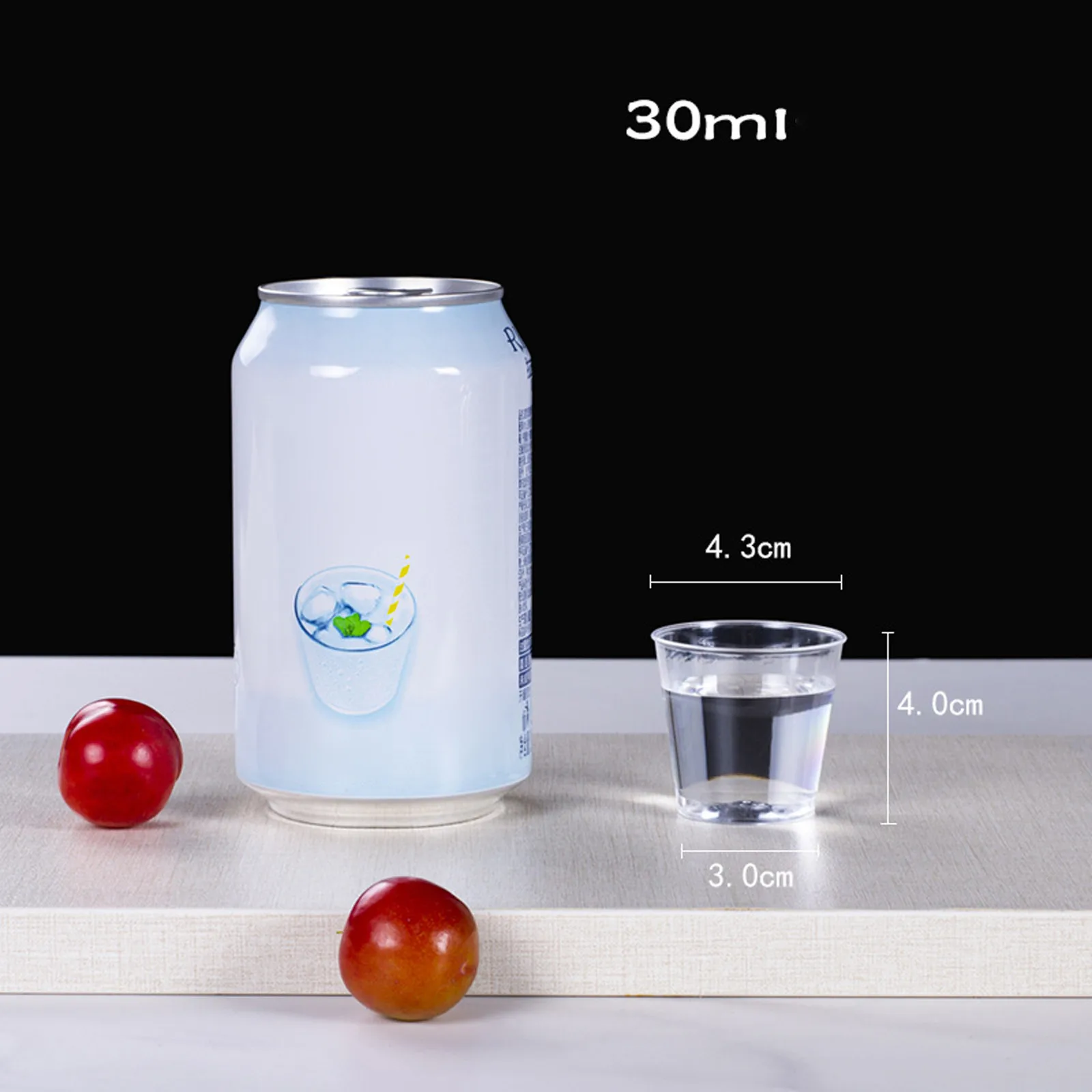 50-100 pcs 30ml Eco-friendly Clear Plastic Disposable Party Shot Glasses Jelly Cups Tumblers Birthday Kitchen Accessories thumbnail 3