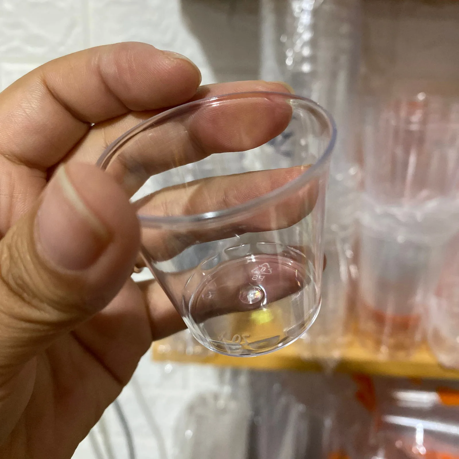 50-100 pcs 30ml Eco-friendly Clear Plastic Disposable Party Shot Glasses Jelly Cups Tumblers Birthday Kitchen Accessories thumbnail 6