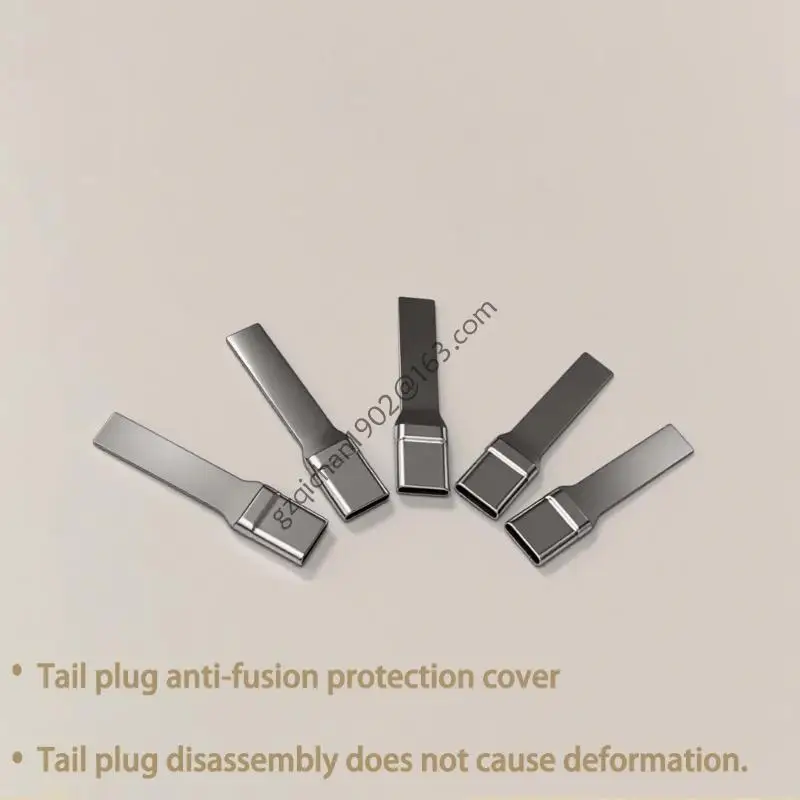 X7AB 5Pcs Set Precisions Anti Damage Tail Plug Cover for Smartphone Chargers Port Tool thumbnail 2