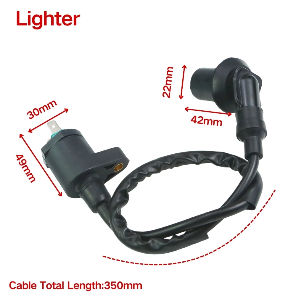 Universal Ignition Coil Scooter Igniiton Coil For TRX300 GY6 50CC 125CC 150CC Engine Motorcycle Dirt Bike Scooter Moped thumbnail 6