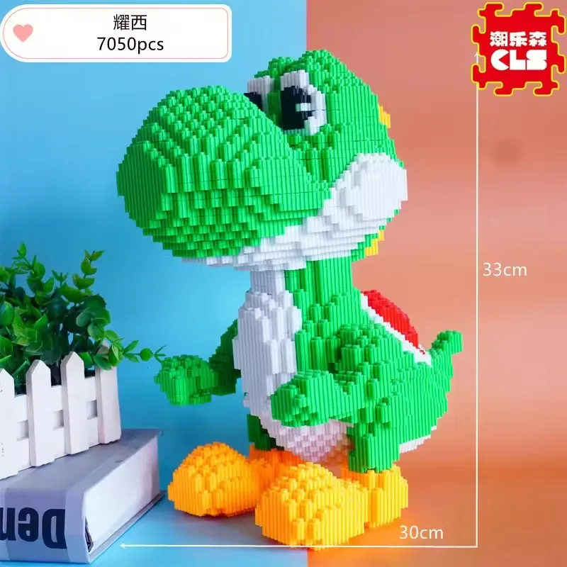 New Disney Building Blocks Yaoxi Dinosaur Boys Small Particle Puzzle Toys For Children, High Difficulty Ornament Gifts thumbnail 4