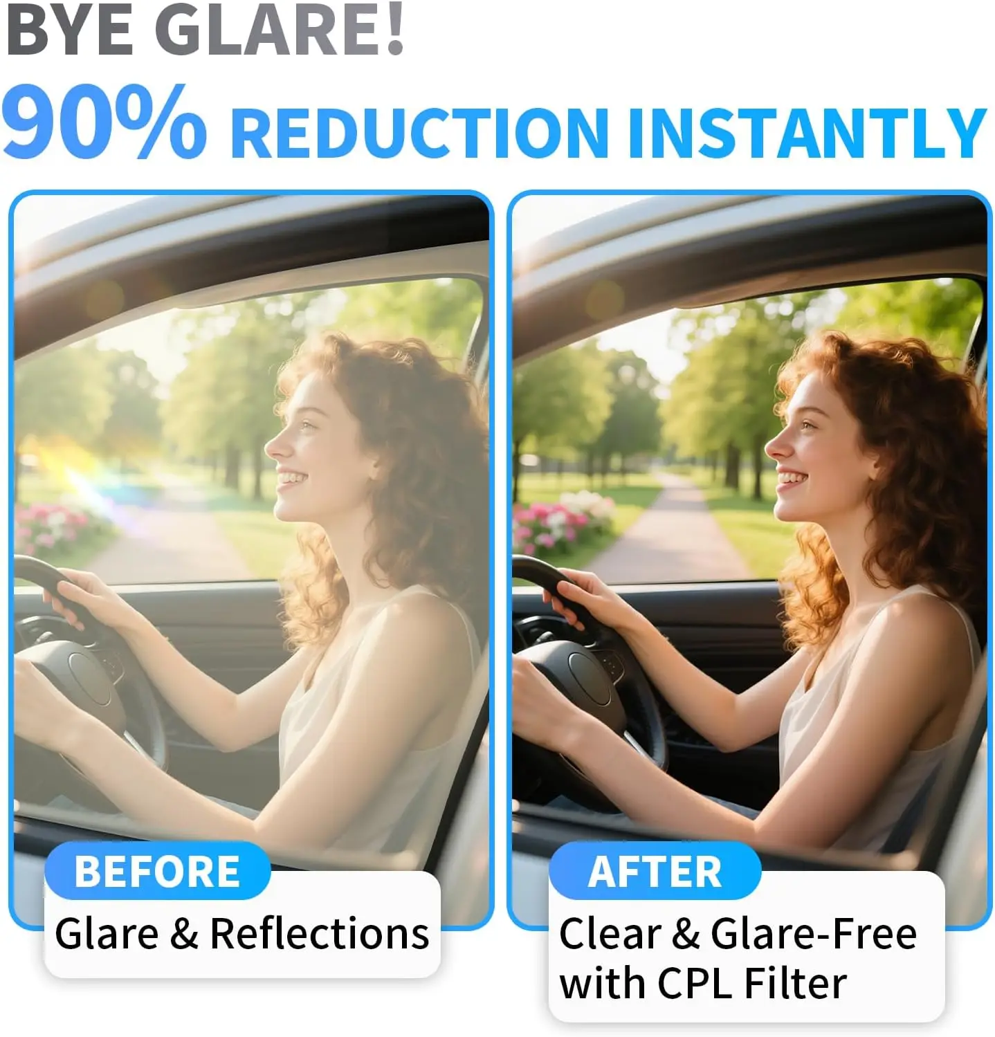 52mm CPL Filter Clip-on Filtro Polarizador Para Celular Reduced Reflection for IPhone 17 16 15 Pro Max Samsung Galaxy Huawei thumbnail 4