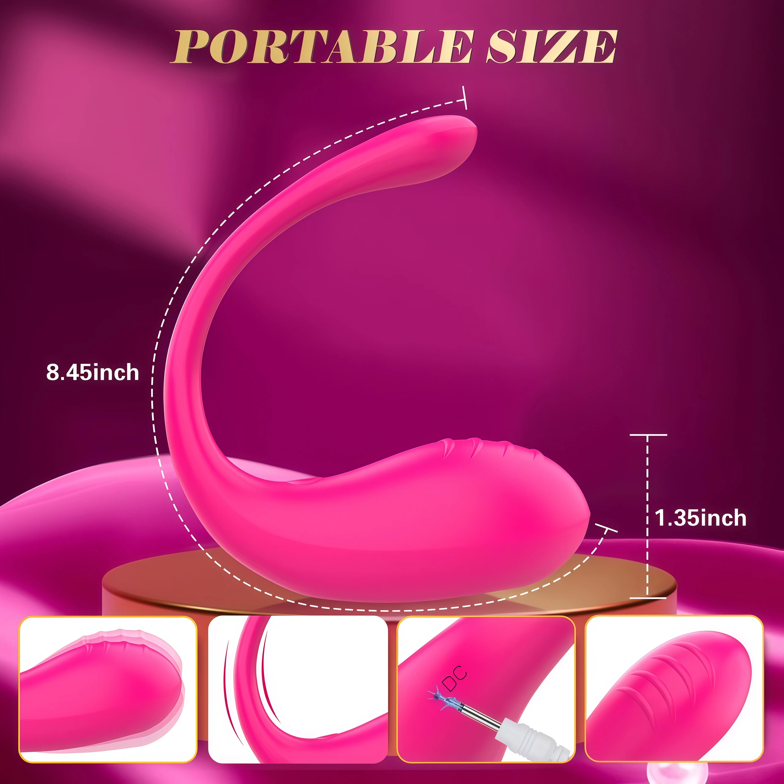 APP Control Vaginal Vibrator for Women G Spot 9 Speed Anal Vibrating Egg Massager Wearable Stimulator Adult Sex Toys for Female thumbnail 3