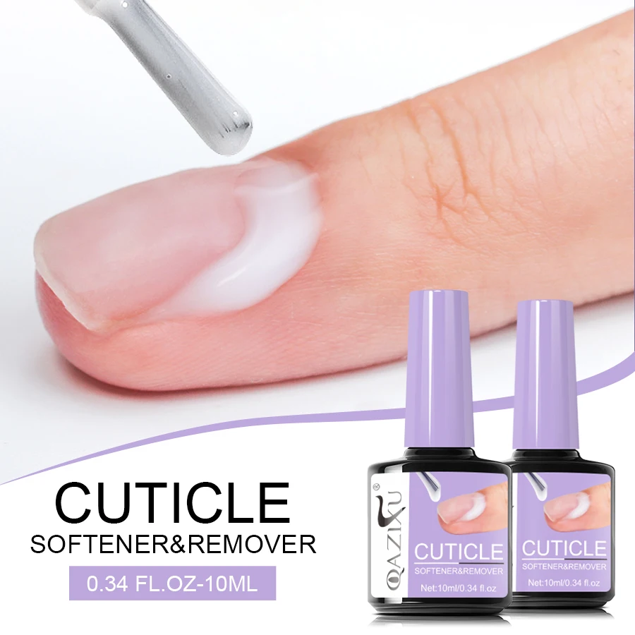 QAZIXU 10ml Nail Care Cuticle Remover Nail Polish for Dead Skin Gel Manicure Treatment Tool For Nail Art DIY Salon Home