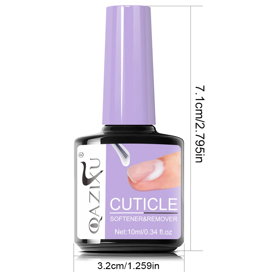 QAZIXU 10ml Nail Care Cuticle Remover Nail Polish for Dead Skin Gel Manicure Treatment Tool For Nail Art DIY Salon Home thumbnail 5