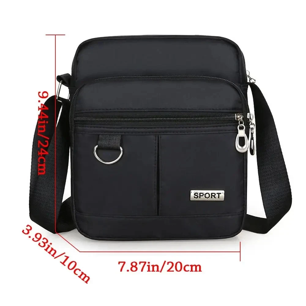 Casual Small Women's Shoulder Bag Multifunctional Coin Purse Wallet Nylon Waterproof Messenger Bag Mobile Phone Crossbody Bags thumbnail 6