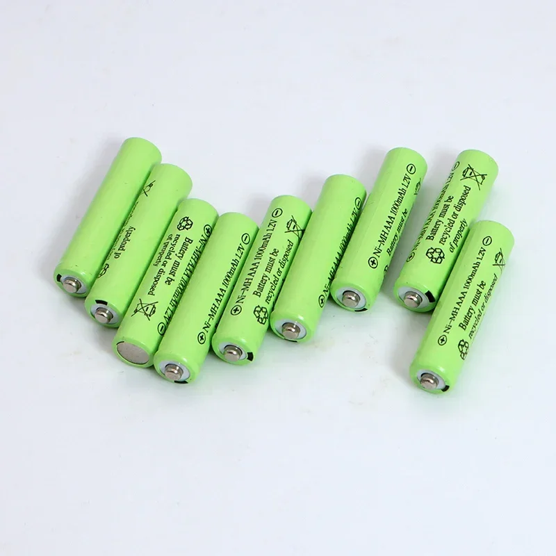 Rechargeable AAA Batteries 1.2V 1000mAh NI-MH, Long Lasting for Remote Control Car, RC Toy, Solar Light, Mouse, Electronic Toys thumbnail 6