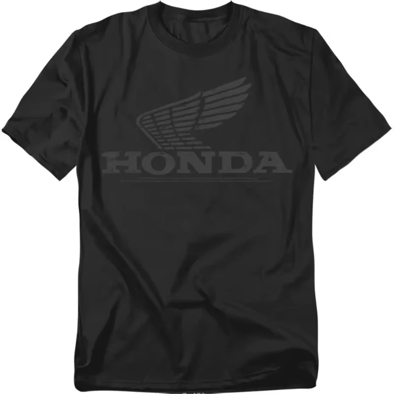Honda 2026 New Hot Men's and Women's T-shirts Racing Motorcycle Cultural Shirts Summer New Vintage Wing Riding Off-road
