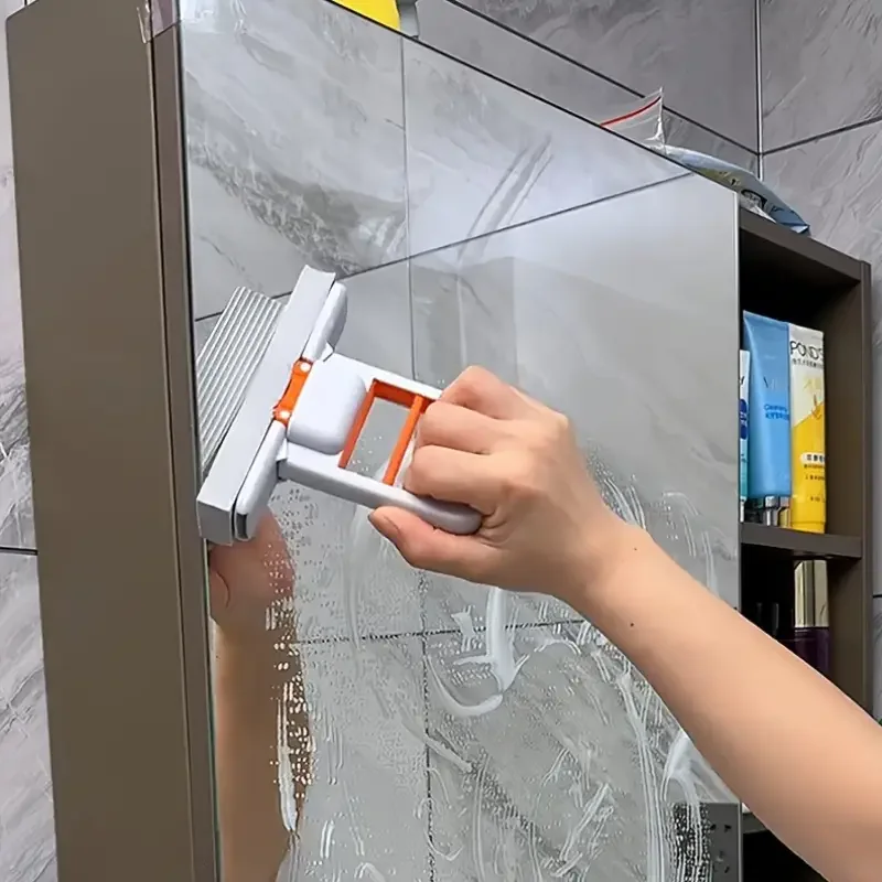 Multi-Functional Mini Mop | Retractable Wet/Dry Mop for Kitchen, Bathroom, Car | Durable Plastic | Compact & Home Cleaning Tool​ thumbnail 5