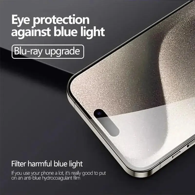 5Pcs Hydrogel Film for iPhone 16 14 13 12 11 15 Pro Max Mini 7 8 14 15 16 Plus Screen Protector for iPhone X 17 XS Max Not Glass thumbnail 4