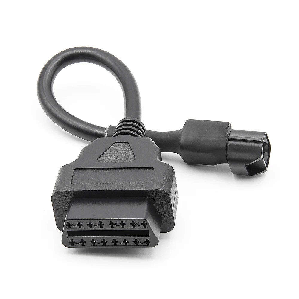 OBD2 Cable For KYMCO 3Pin Motorcycle to OBDII 16 Pin Cable 3 Pin Plug Cable Motorbike Diagnostic Extension Cable Scanner Tool thumbnail 5