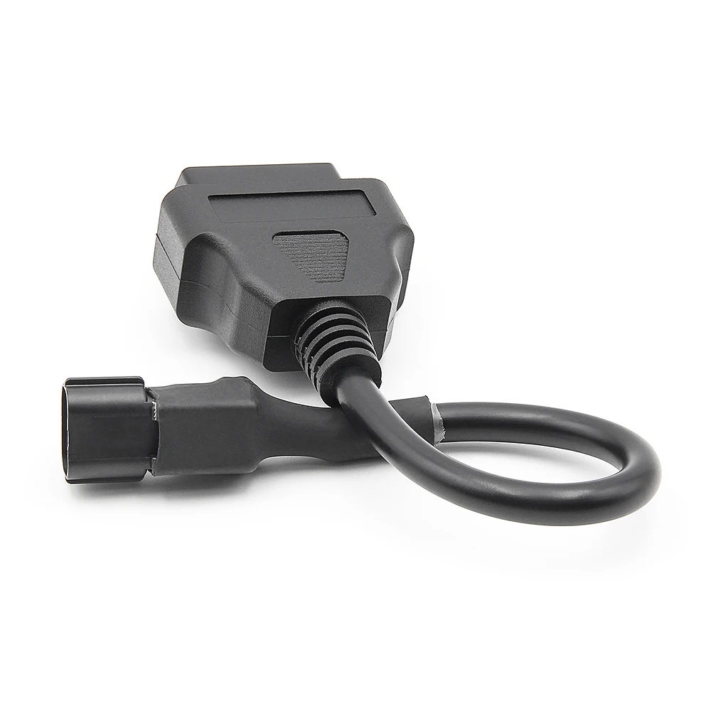 OBD2 Cable For KYMCO 3Pin Motorcycle to OBDII 16 Pin Cable 3 Pin Plug Cable Motorbike Diagnostic Extension Cable Scanner Tool thumbnail 4