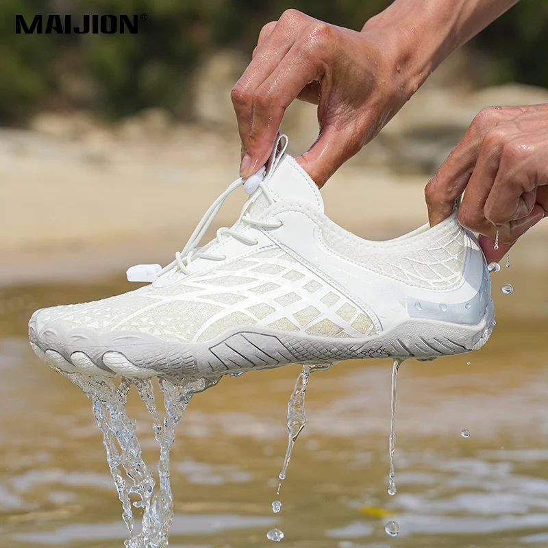 Breathable Men's Barefoot Wading Shoes Women Anti-slip Water Sports Shoes Quick Dry Swimming Kayaking Fishing Aqua Shoes thumbnail 4
