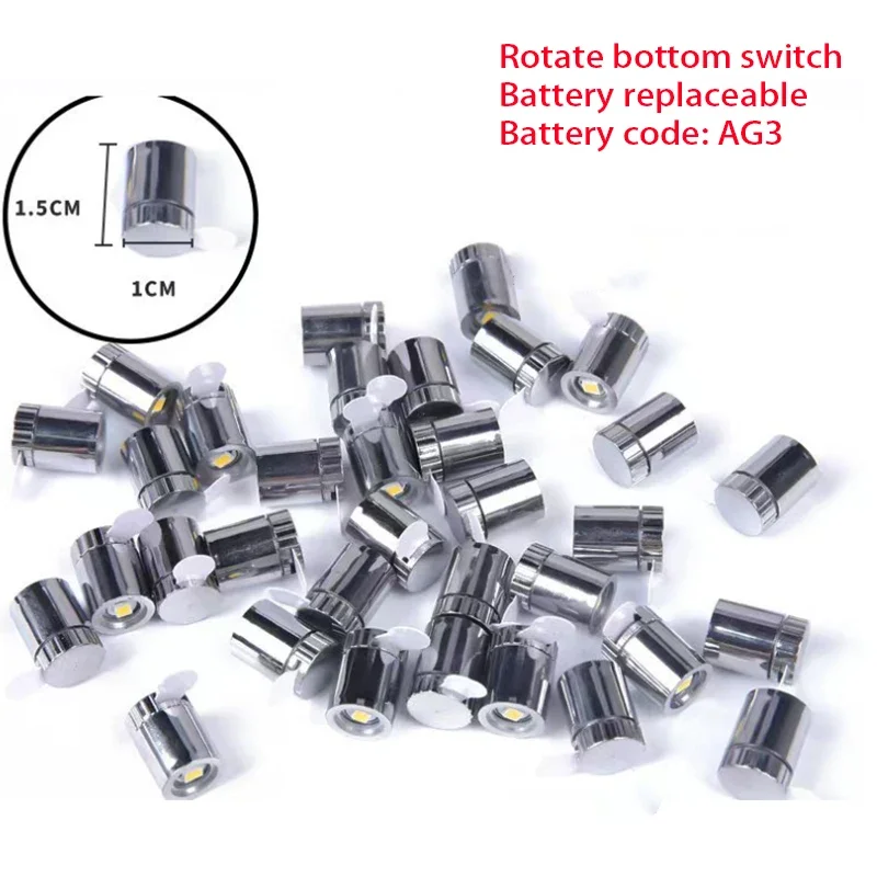 10PCS Tiny Lights Mini Creative LED Lamp Toys For Hand Craft/DIY Model Making/Dollhouse Balloon Party Decoration with Battery thumbnail 3