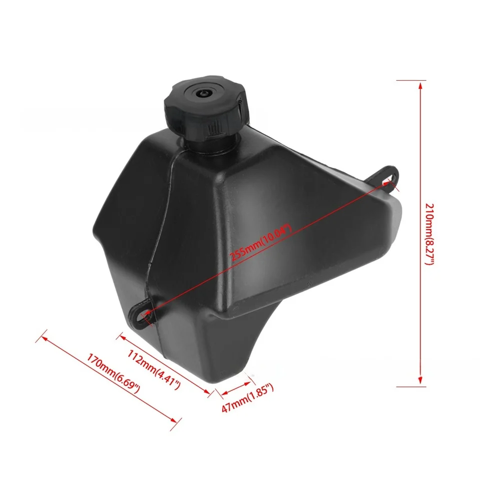 Fuel Petrol Gas Tank for ATV Dirt Bike Made of High Strength Plastic Fits For 50CC 70CC 90CC 110CC 125CC Models