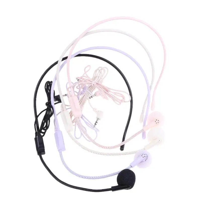 1Pcs Wired 3.5mm Plug Guide Lecture Speech Headset Mic Portable Head-mounted Headset Microphone For Teaching Meeting thumbnail 6
