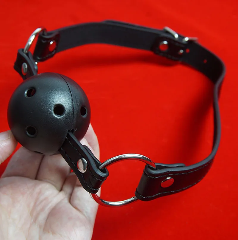 BDSM Neck to Wrist Bondage Restraints,Behind Back Handcuffs&Mouth Ball Gag,Stainless Steel Anal Hook Plug,Sex Toys for Couples thumbnail 5