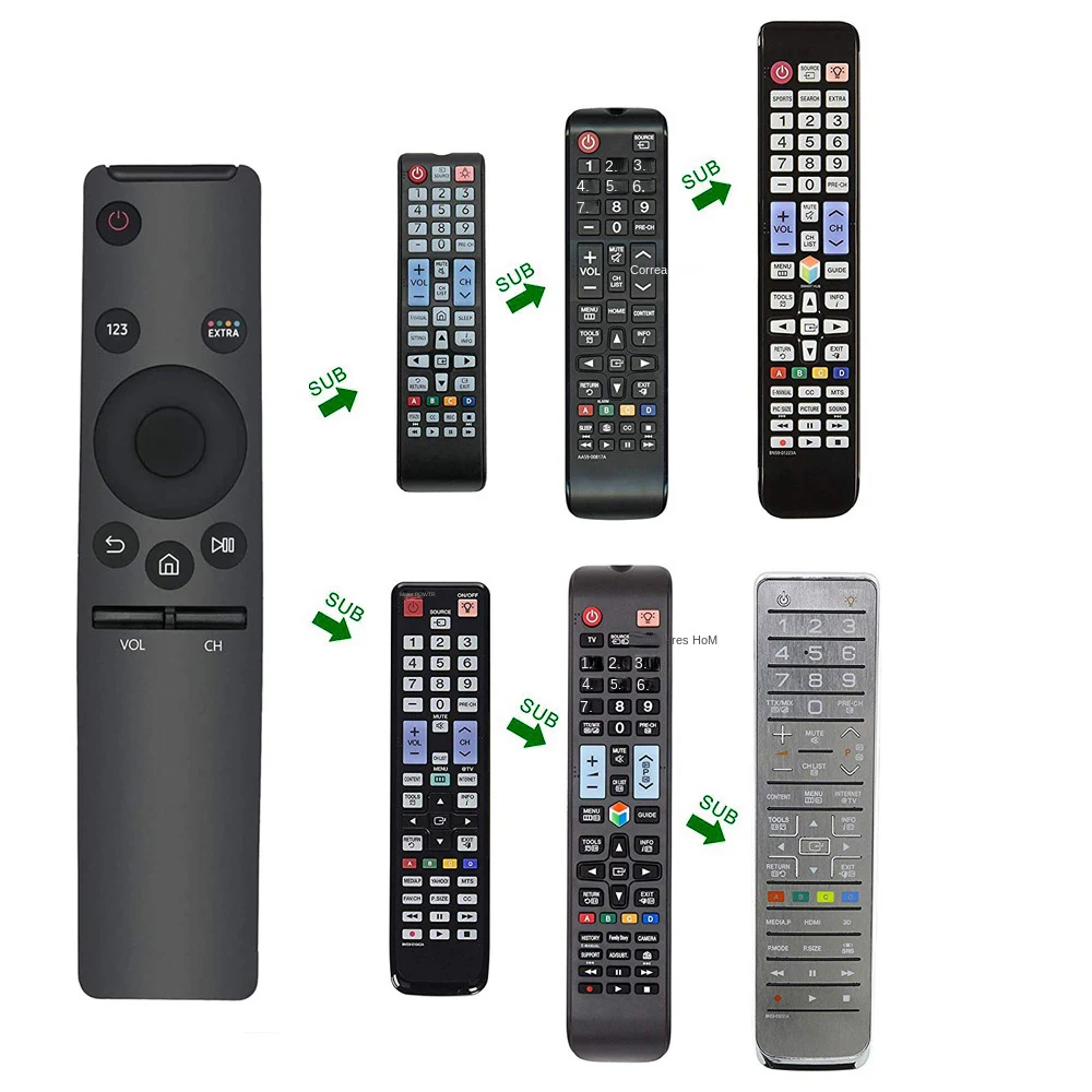 Smart Remote Control Replacement For Samsung HD 4K Smart TV BN59-01259E TM1640 BN59-01259B BN59-01260A BN59-01265A BN59-01266A thumbnail 5