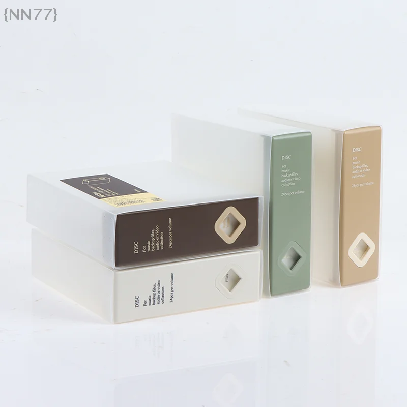 【No】1 Pcs Hard CD/DVD Album Case - 24-Disc Capacity Portable Storage Organizer For Media Collections thumbnail 5