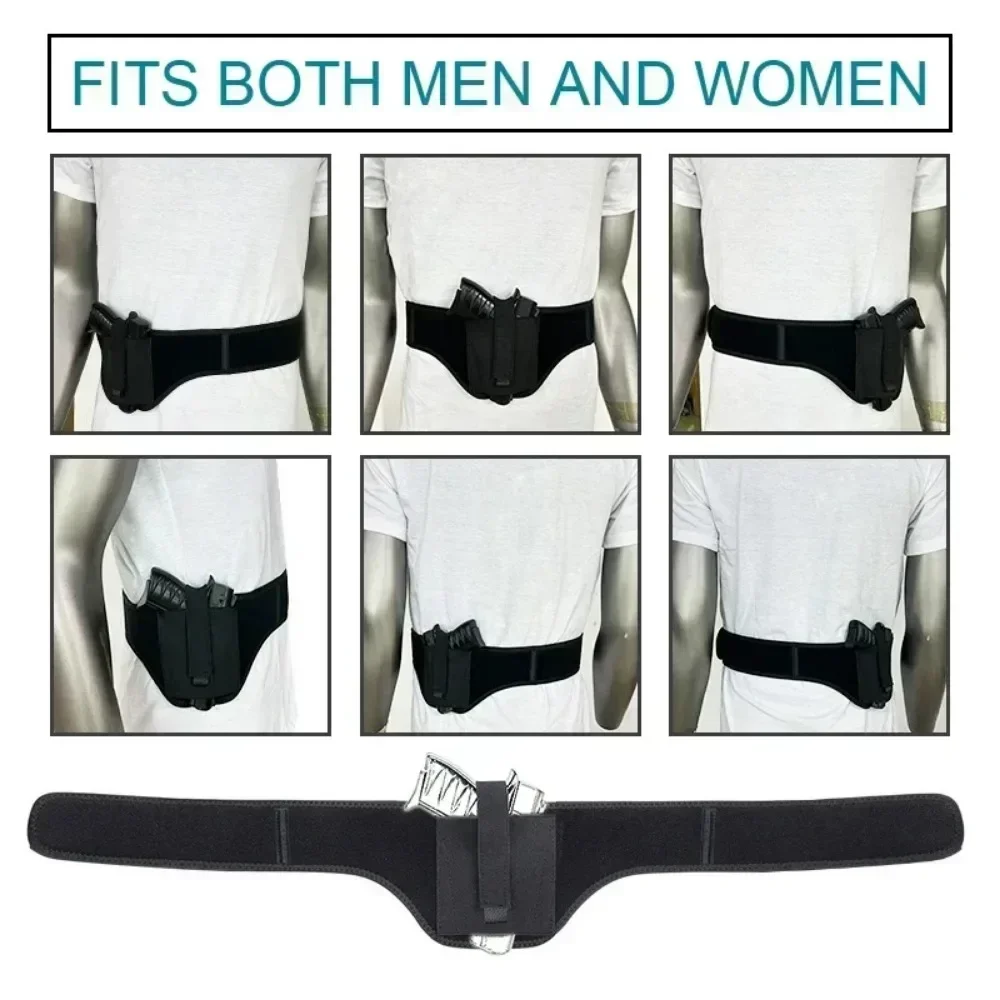 New 1PC Outdoor Gun Holster Holster Multifunctional Concealed Carrying Waist Universal Stock Belt Pistol for Tactical Equipment thumbnail 5