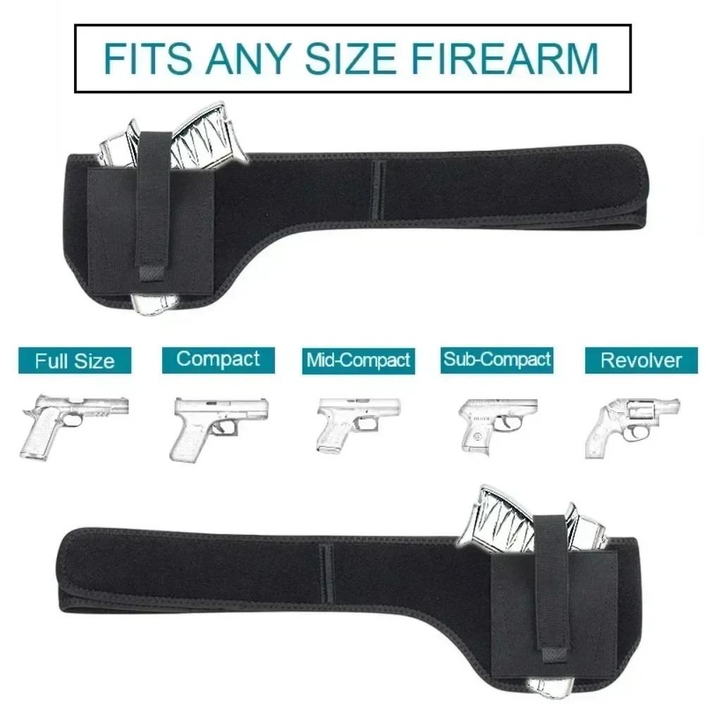 New 1PC Outdoor Gun Holster Holster Multifunctional Concealed Carrying Waist Universal Stock Belt Pistol for Tactical Equipment thumbnail 3