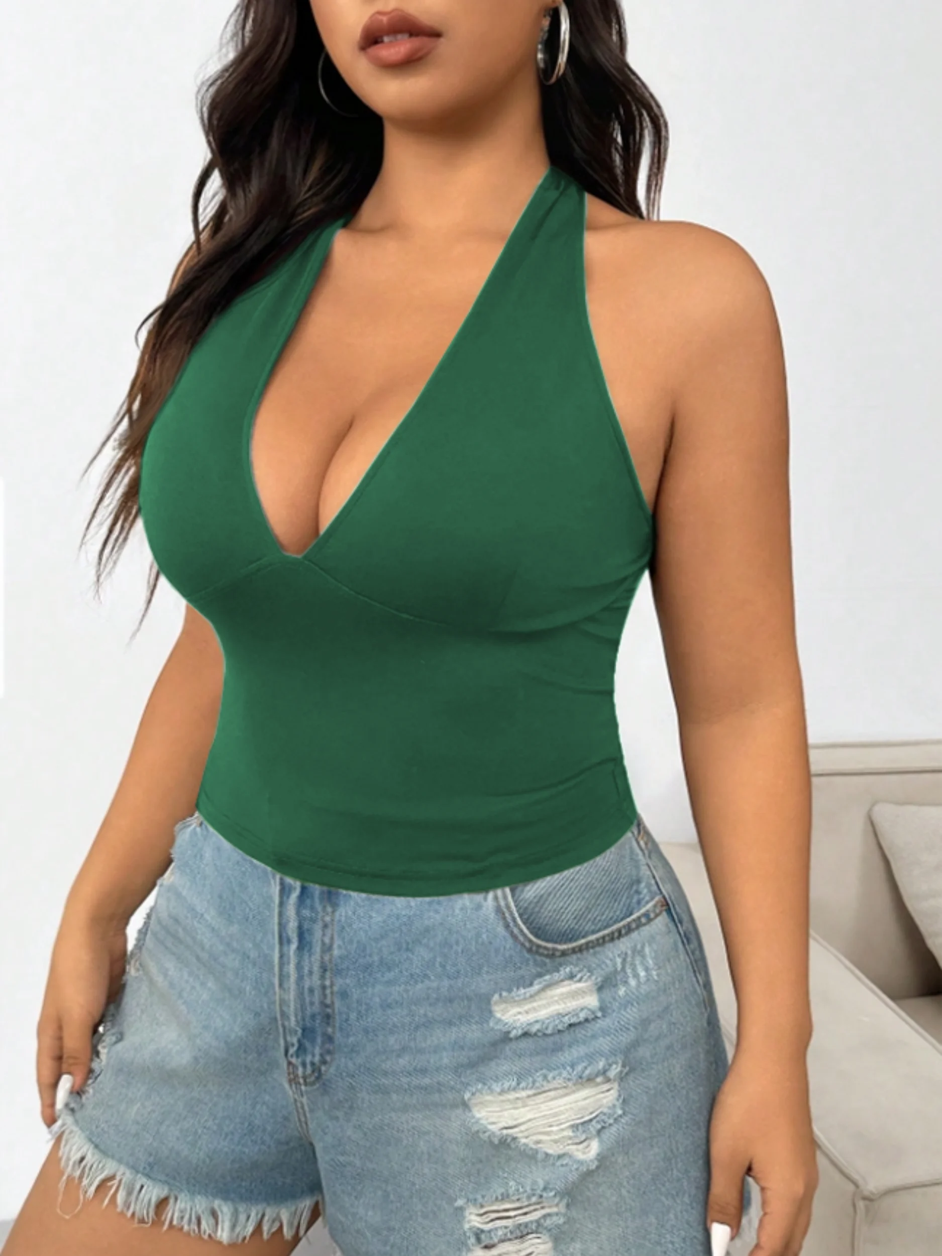 New large-sized fashionable and sexy versatile women's casual blazer thumbnail 3