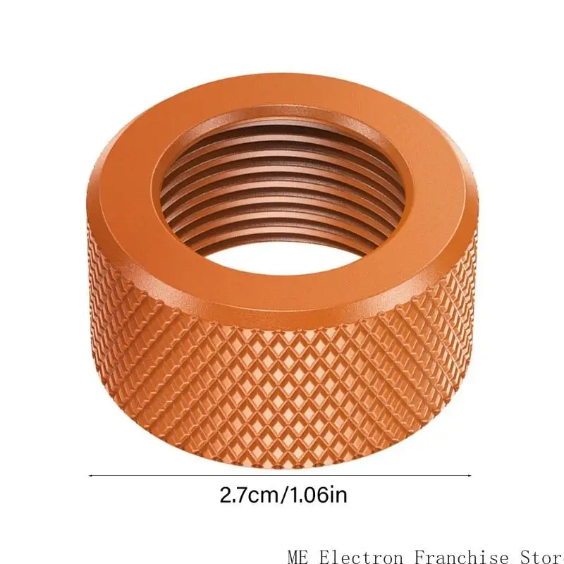 T5EA 17mm Ball Head Nut Tightening Nut Fastener for Universal Phone Holder Car Mount Desktop Stand Aluminum Alloy thumbnail 6