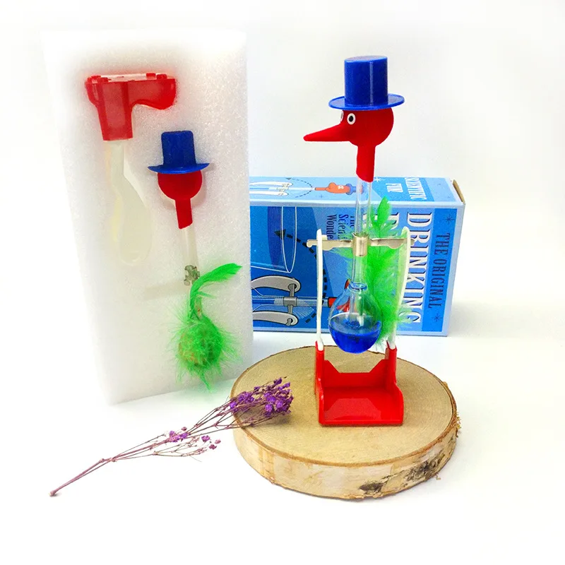 Magical Drinking Bird Toy Children's Puzzle Perpetual Motion Machine Scientific Physics Experiment Teaching Aids Boys' Leisure thumbnail 4