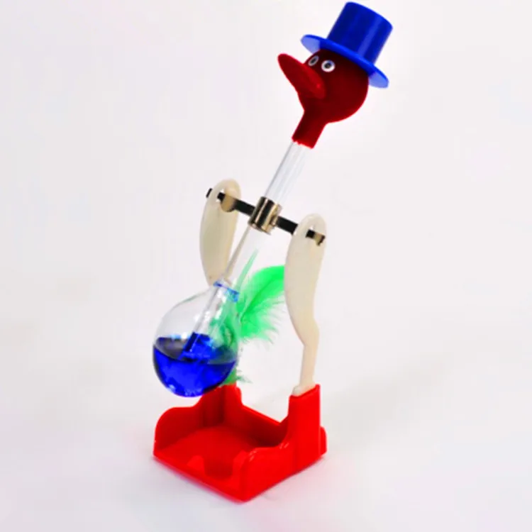 Magical Drinking Bird Toy Children's Puzzle Perpetual Motion Machine Scientific Physics Experiment Teaching Aids Boys' Leisure thumbnail 3