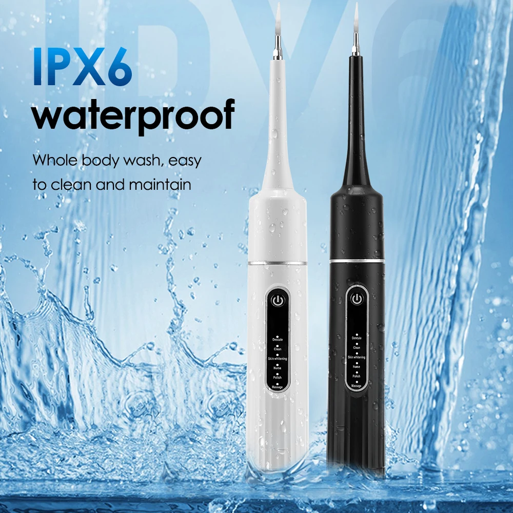 Electric Dental Calculus Remover Dental Cleaning Device Teeth Cleaner Tooth Whitening Irrigator Remove Tartar Scaler Teeth Care thumbnail 2