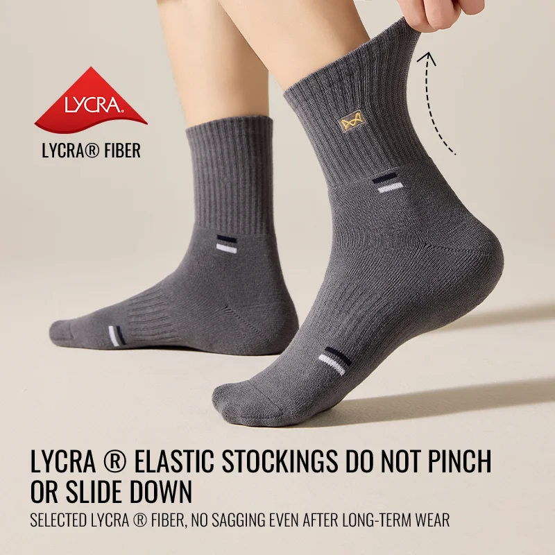 MiiOW Thicken Cotton Sock Winter Thermal Warm Sock Snow Towel Bottom Sock Anti Sweat Moisture Wicking Cold Resistant Terry Sock thumbnail 3