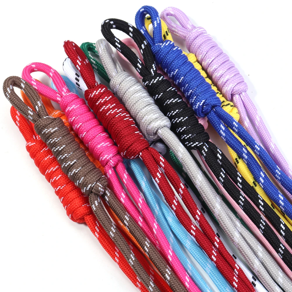 5pcs/lot Colorful Braided Lanyard Keychain Handmade Knot Nylon Rope Cord Thread For DIY Key Chain Pendant Bag Accessories thumbnail 2