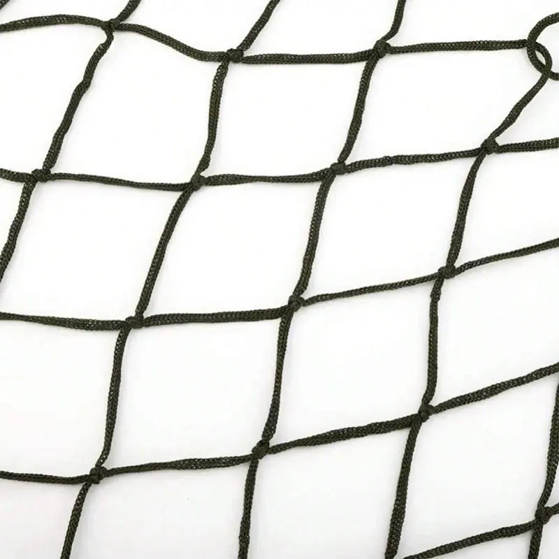 Outdoor Gear - Thickened Mesh Camping Hammock, Nylon Rope Single-Person Mesh Hammock thumbnail 3