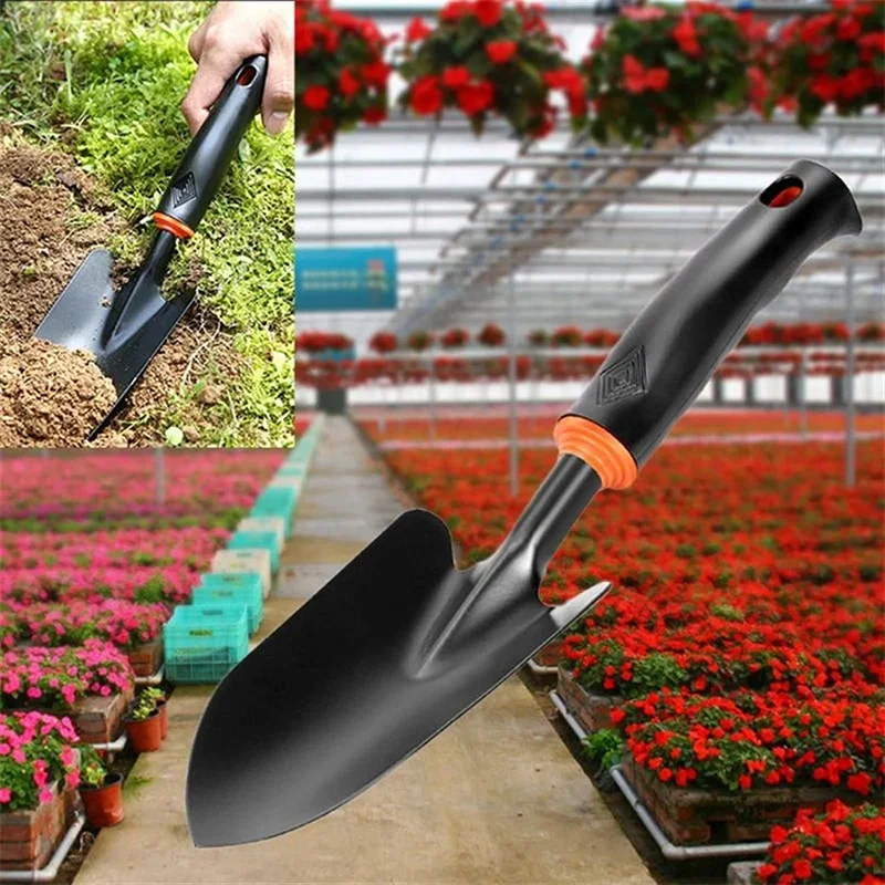 2026 New Non-Slip Handle Garden Shovel for Transplanting Weeding Moving & Leveling Digging And Planting Hand Shovel beachcombing thumbnail 3
