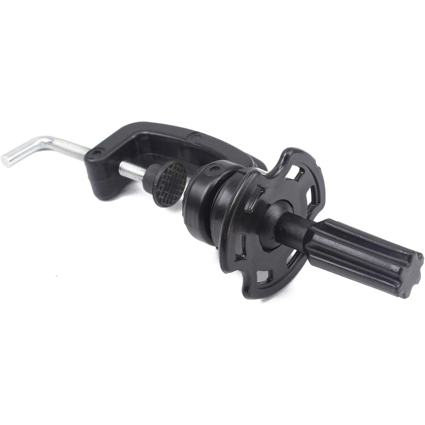 1Pc, Desktop Head Stand Wig Mannequin Head Stand Cosmetology Manikin Head Standard Holding Holder Clamp Stands Black thumbnail 6