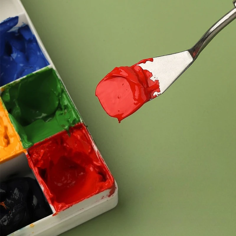 7Pcs/set Palette Knife Set for Color Mixing Spreading Multifunctional Art Scrapers for Painting Art Supplies thumbnail 3