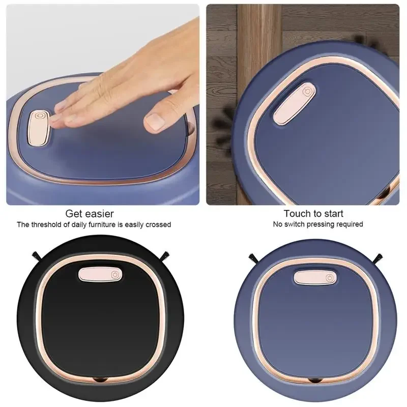 Automatic Sweeping Robot Home Sweeper Lazy Person Intelligent 3-in-1 Sweeping Machine USB Rechargeable Vacuum Cleaner thumbnail 6