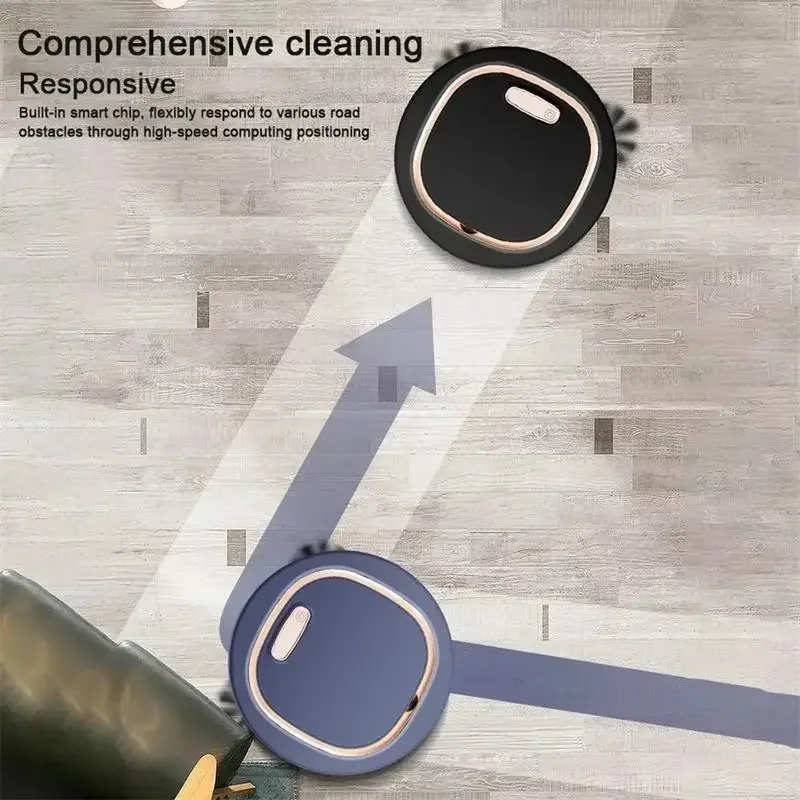 Automatic Sweeping Robot Home Sweeper Lazy Person Intelligent 3-in-1 Sweeping Machine USB Rechargeable Vacuum Cleaner thumbnail 3