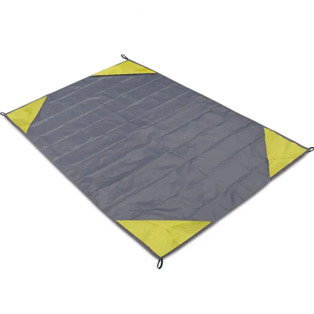 High Quality Ultralight Tent Floor Tarp Portable Foldable Oxford Cloth Pocket Mat with Sack Picnic Mat Camping Hiking thumbnail 3