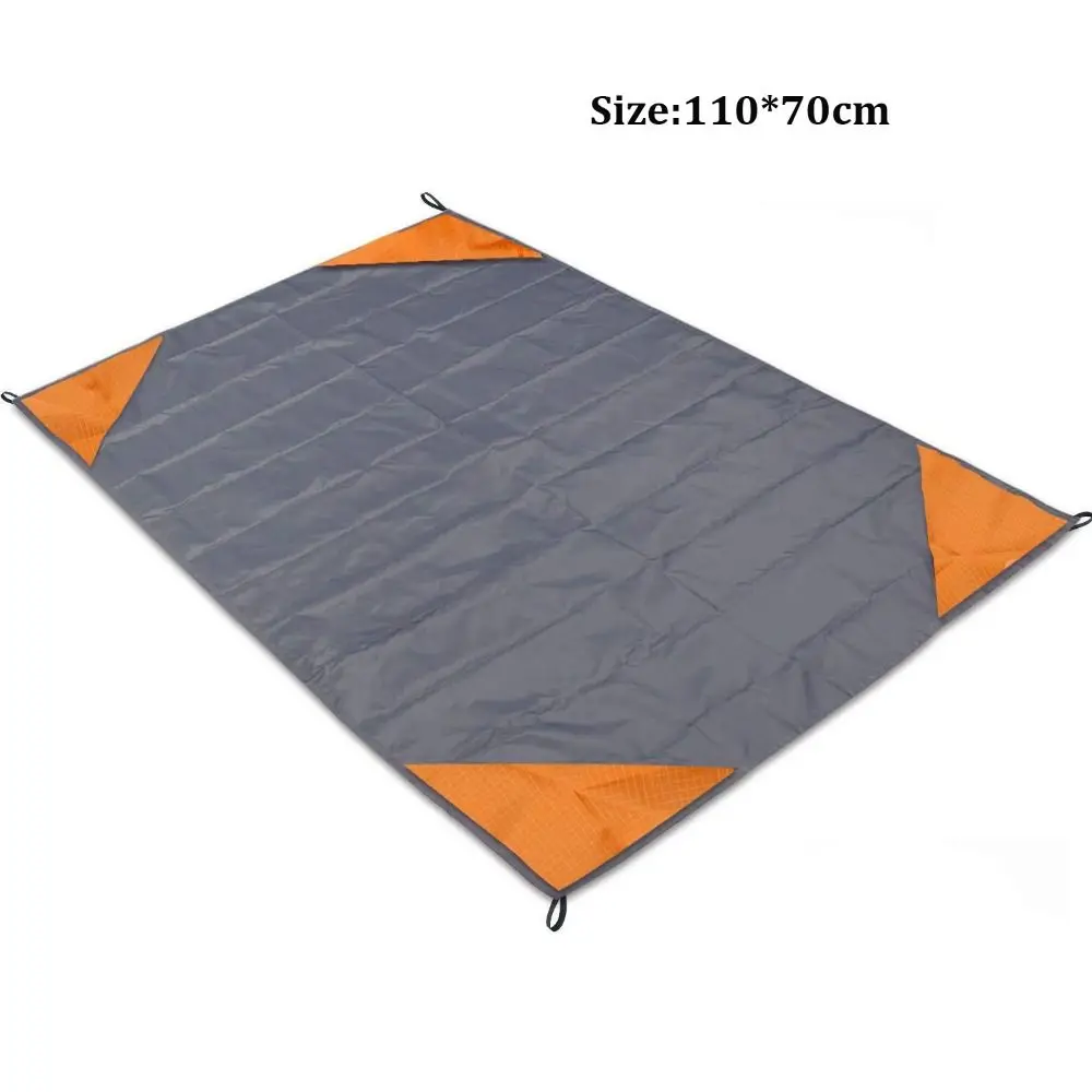 High Quality Ultralight Tent Floor Tarp Portable Foldable Oxford Cloth Pocket Mat with Sack Picnic Mat Camping Hiking thumbnail 6
