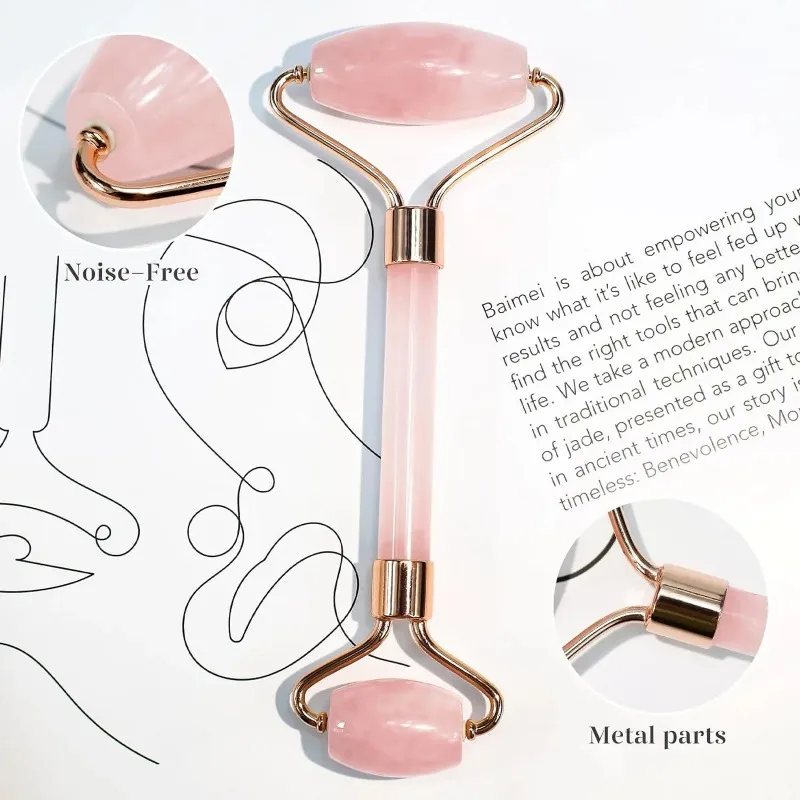 Facial Massage Roller Gua Sha Tool for Face Neck Eye Care Muscle Relaxation Lymphatic Drainage Beauty Skincare  Health Care thumbnail 4