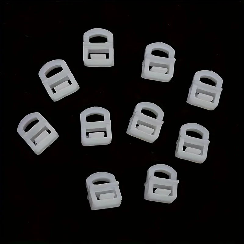 RV Curtain Plastic Buckle Hanging Ring Hook Track Roller Bead Slide Pulley Curtain Clip Fastener Caravan Window Accessories thumbnail 4